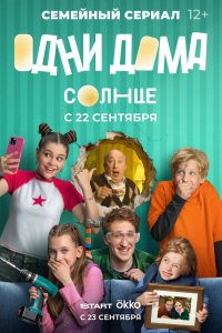  Одни дома  — постер